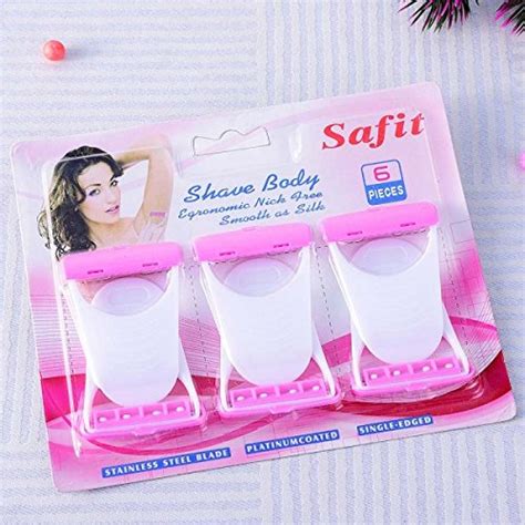 Buy Safit Disposable 6 Blades Body Bikini Shaving Razor For Women