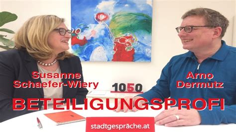 Susanne Schaefer Wiery im Stadtgespräch mit Arno Dermutz