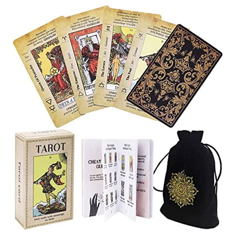 Shoprotik Jeu De Cartes De Tarot Pour D Butants Avec Significations Sur