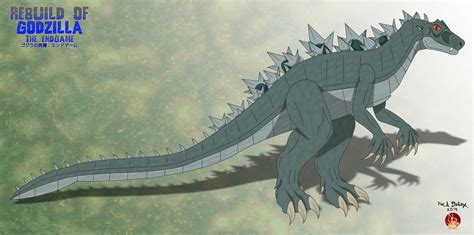 Rebuild Of Endgame Godzilla Jr By Daizua123 On Deviantart