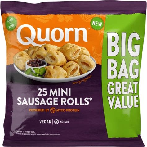 Quorn Mini Sausage Rolls 25 X 500g Compare Prices Where To Buy