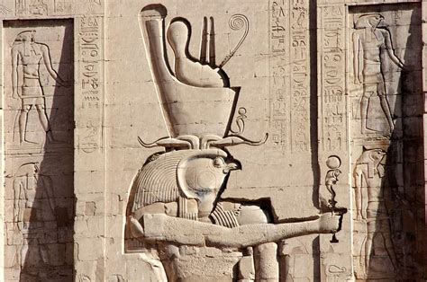 Free Download Hd Wallpaper Egypt Edfu Temple Divinity Horus