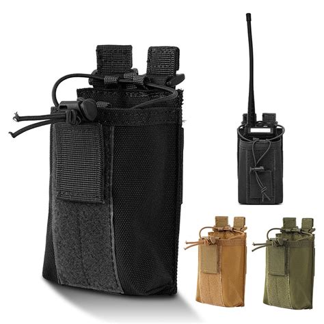 Jual Preorder Tactical Molle Walkie Talkie Pouch Interphone Storage Bag