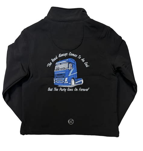 Kids Swedish Perfection Softshell Blue Lorry Jacket Black Murray Excel