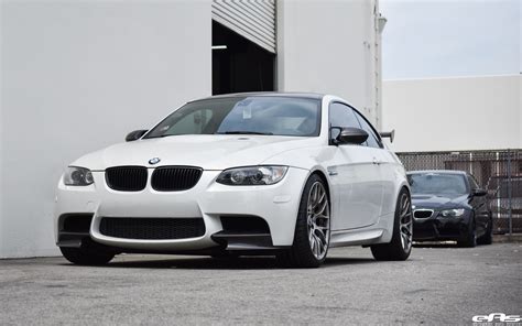 Mineral White Bmw M Gets Lowered And Tastefully Modded