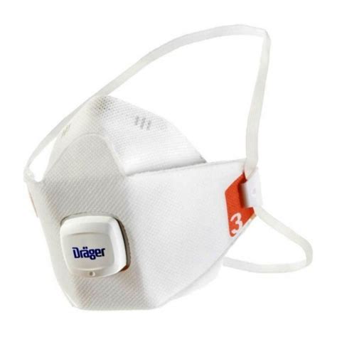 Dräger X plore1930 FFP3 Masques anti poussières avec valve taille M L