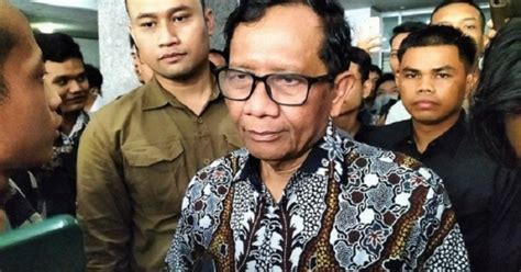 Mahfud MD Anwar Usman Tak Boleh Terlibat Di Sidang Sengketa Pilpres