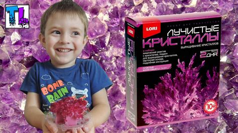 Как вырастить кристалл | ЛУЧИСТЫЕ КРИСТАЛЛЫ!!! - YouTube