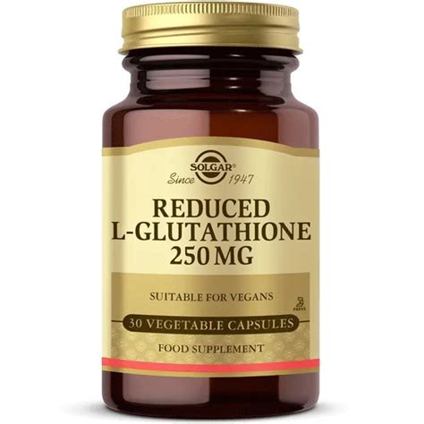 L Solgar Reduced L Glutathione