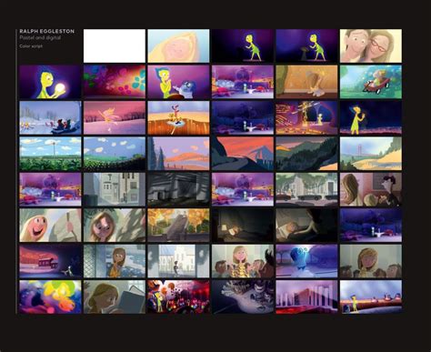 Desarrollo Visual El Arte De Pixar Inside Out Color Script Y