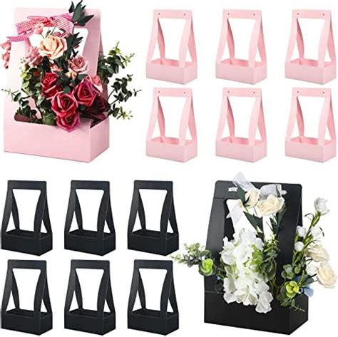 Amazon Ctosree Pcs Flower Boxes For Arrangements Craft Paper