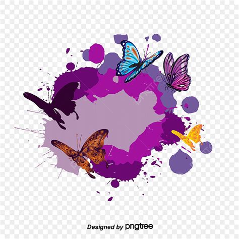 Render Butterfly Watercolor Butterfly Beautiful Png And Vector With