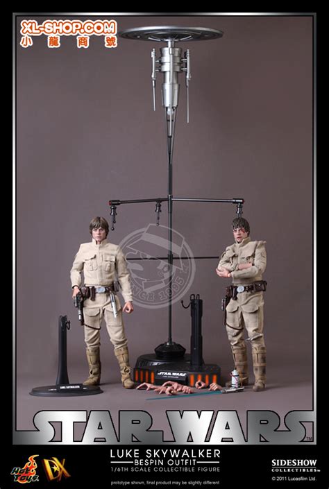 Hot Toys Dx Star Wars Th Scale Luke Skywalker Bespin Outfit Collectible Figure