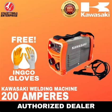 Kawasaki Welding Machine A Free Ingco Gloves Inverter Mini Portable