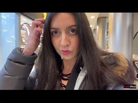Cumwalk In Public Shopping Mall XVIDEOS