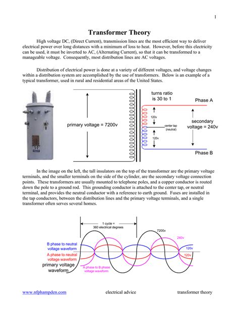 Transformer Theory