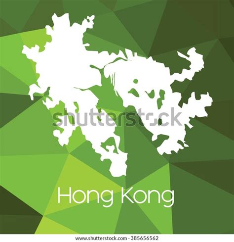 Map Country Hong Kong Stock Vector Royalty Free 385656562 Shutterstock