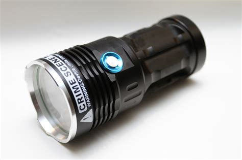 Five Emitter High Flux 455nm Crime Scene Blue Flashlight With