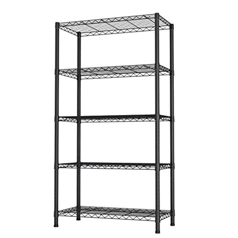 Singaye 5 Tier Adjustable Shelfheavy Duty Storage