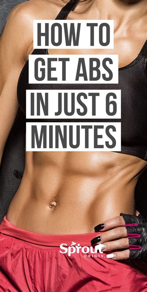 How To Get Abs In Just Minutes How To Get Abs Easy Ab Workout Six