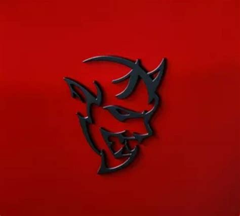 Dodge Challenger Srt Demon Emblem Dodge Challenger Dodge