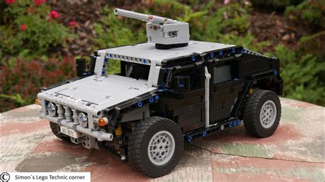 Lego Technic Hummer H1 Moc From American Sniper Movie Youtube