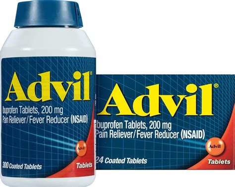 Advil Pain Reliever And Fever Reducer Pain Relief Medicine