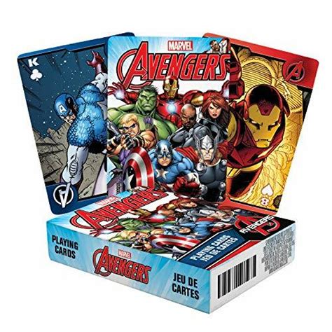 Aquarius Cartes A Jouer AQUARIUS Marvel Avengers A Jeu De Cartes Sur