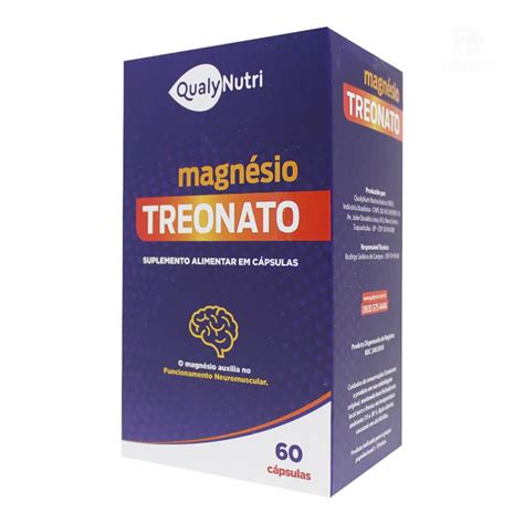 MAGNESIO TREONATO 500MG C 60 CAPS MAGNESIO TREONATO 500MG C 60