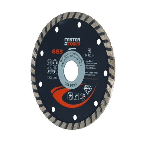 Ega Katalog produktów FASTER TOOLS Diamond cutting disc TURBO 682