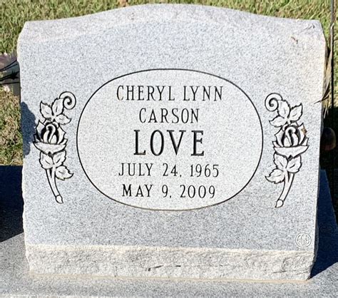 Cheryl Lynn Carson Love 1965 2009 Find A Grave Memorial