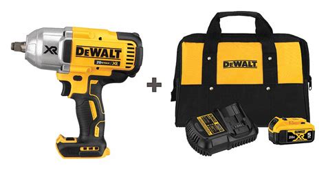 DEWALT Impact Wrench, Cordless, Full-Size, 20VDC - 58JL97|DCF899HB / DCB205CK - Grainger