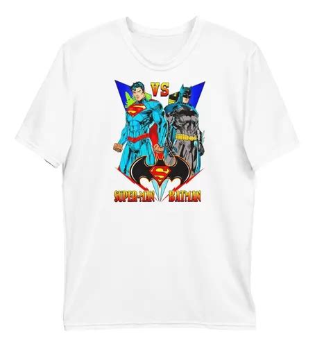 Playera Batman Vs Superman Comic Retro Historieta Heroes Dc Meses