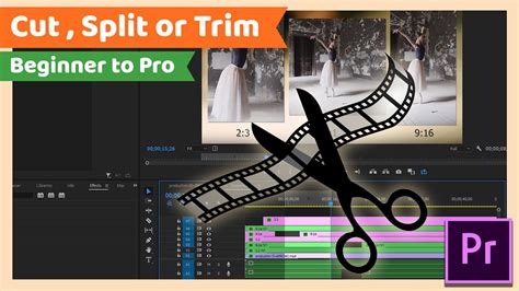 How To Cut Split Or Trim Video Or Clips Adobe Premiere Pro Cc