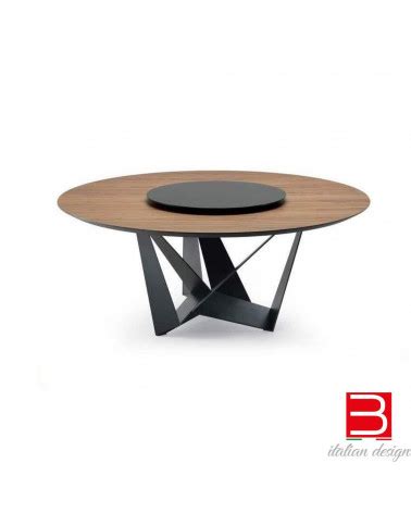 Mesa De Comedor Cattelan Skorpio Redonda En Venta Bartolomeo Italian Design