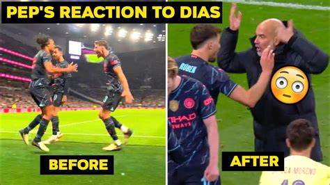 Pep Guardiola S Reaction Was Crazy After Manchester City Beat Tottenham