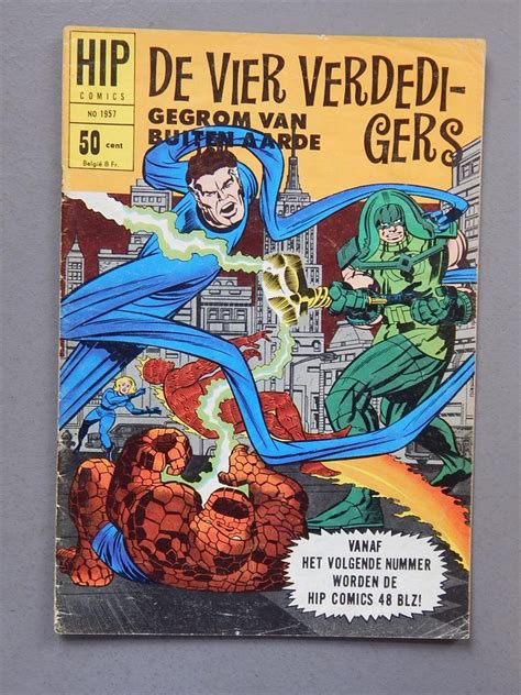 Classics HIP Comics 1957 De Vier Verdedigers Sc 1e Druk 1968