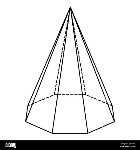 Pirâmide De Base Octogonal