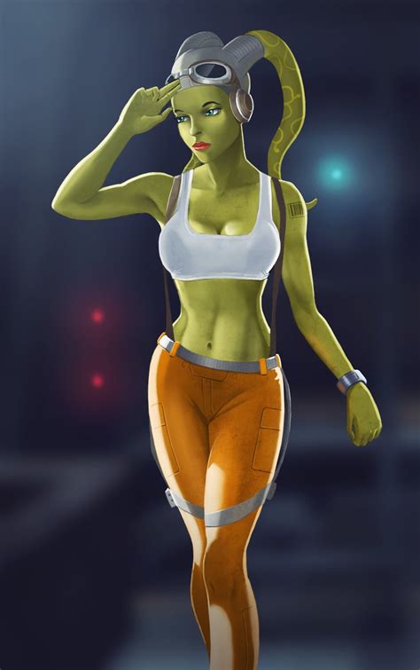 Hera Syndulla From Star Wars Rebels By Ben Jamie R Cartoonbelly