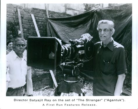 Satyajit Ray With Camera