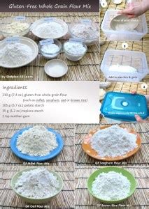 Gluten-Free Whole Grain Flour Mix Recipes - Dietplan-101