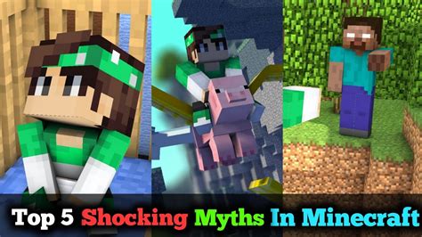 Top Shocking Minecraft Mythbusters That Will Blow Your Mind Part