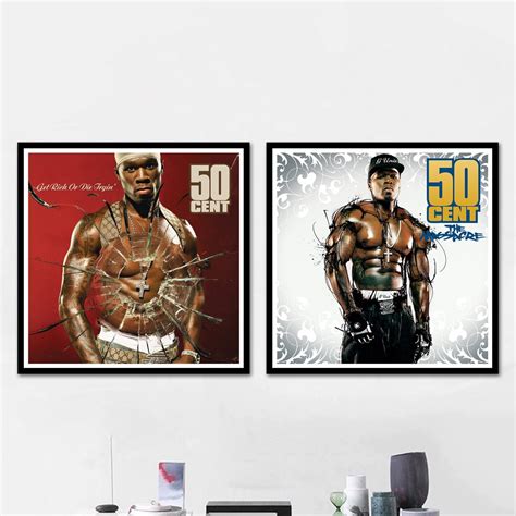 50 Cent Poster Album Poster Album Cover Poster Vinyl Art - Etsy