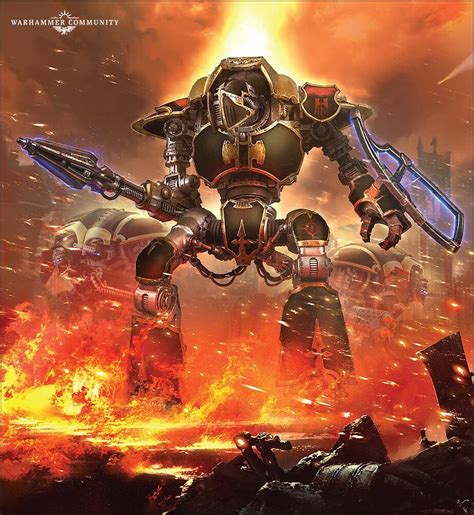 Adeptus Titanicus: Doom of Molech - Art by Victor Fernández - 40K Gallery