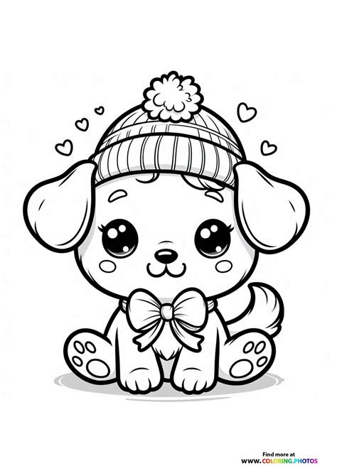 coloring pages puppy