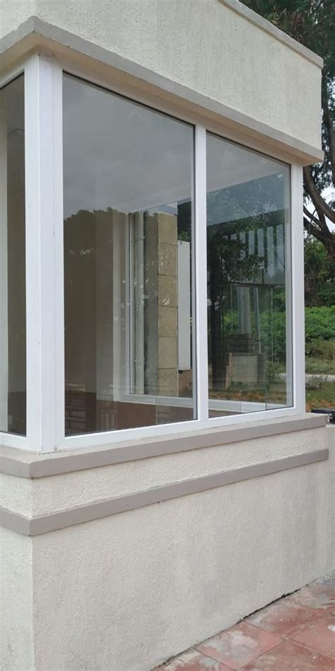 5 Mm 3 Track Sliding Rectangular Upvc Glass Window 5x4 Feet At Rs 400sq Ft In Bengaluru