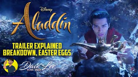 Disneys Aladdin Teaser Trailer Explained Breakdown Easter Eggs