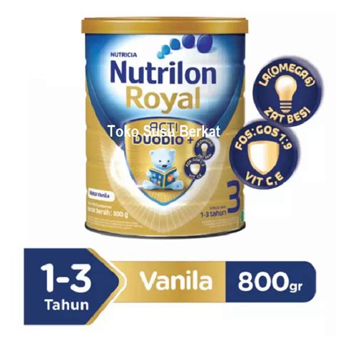 Jual Nutrilon Royal Acti Duobio Susu Pertumbuhan Vanila Gr