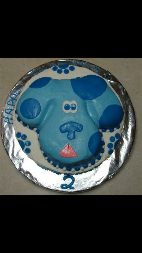 Blues Clues birthday cake | Birthday cake, Blue's clues birthday cake, Cake