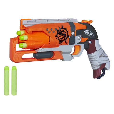 Nerf Zombie Strike Hammershot Blaster Gun Pistol Toy